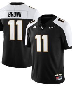 Jacurri Brown Jersey 11 UCF Football 2025 Core Uniforms Stitched Alternate