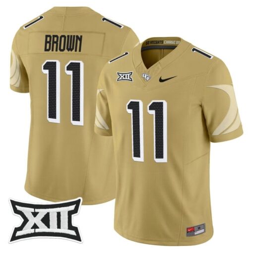 Jacurri Brown Jersey #11 UCF Knights 2025 Vapor Limited Football Stitched - Image 3