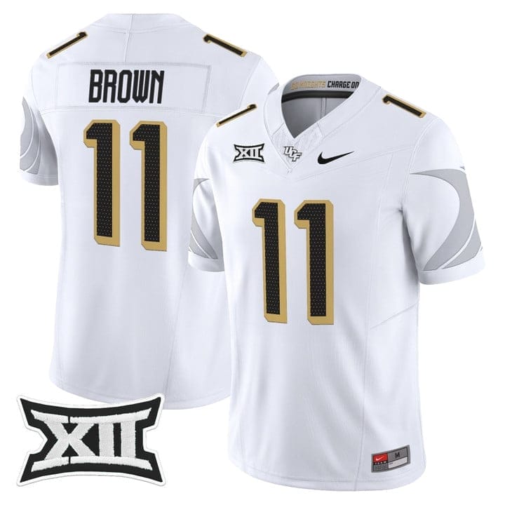 Jacurri Brown Jersey #11 UCF Knights 2025 Vapor Limited Football Stitched - Image 2