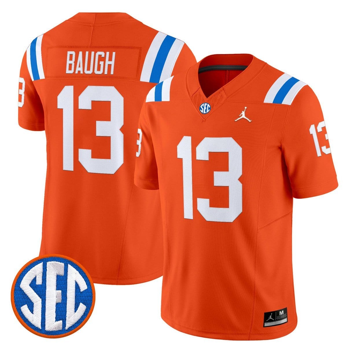 Jadan Baugh Jersey #13 Florida Gators 1960s Throwback Vapor Limited - Image 2