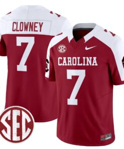 Jadeveon Clowney Jersey 7 Carolina 1980 Throwback Rebrand 2026 Garnet Alter