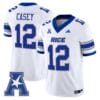 James Casey Jersey 12 Rice Owls 2025 Vapor Limited Stitched White