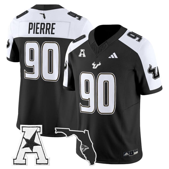 Jason Pierre Jersey #90 South Florida Bulls 2025 Limited Stitched - Image 3