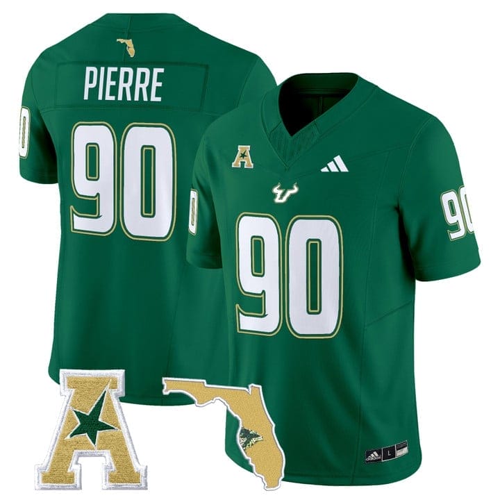 Jason Pierre Jersey #90 South Florida Bulls 2025 Limited Stitched - Image 4