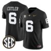 Jay Cutler Jersey 6 Vanderbilt Commodores 2025 Limited Stitched Black