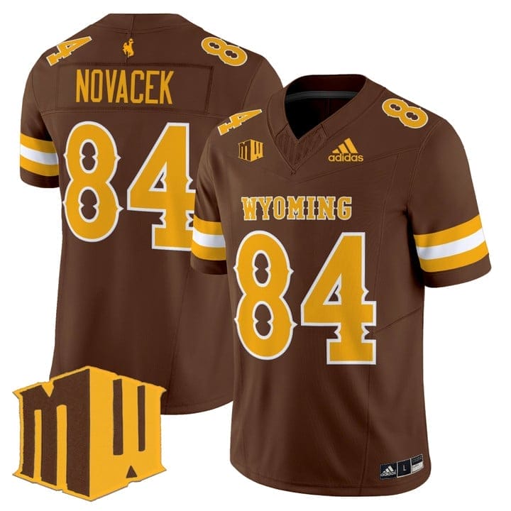 Jay Novacek Jersey #84 Wyoming Cowboys 2025 Vapor Limited Stitched - Image 3