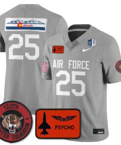 Jersey 25 Air Force Football 2025 Honor F 16 All Stitched 120th Fighter