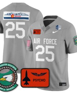 Jersey 25 Air Force Football 2025 Honor F 16 All Stitched 555th