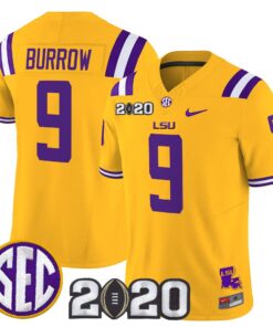 Joe Burrow Jersey 9 LSU Tigers 2020 National Champions Stitched Gold 806c4ea1 19c4 420e 81b3 255af72917ed