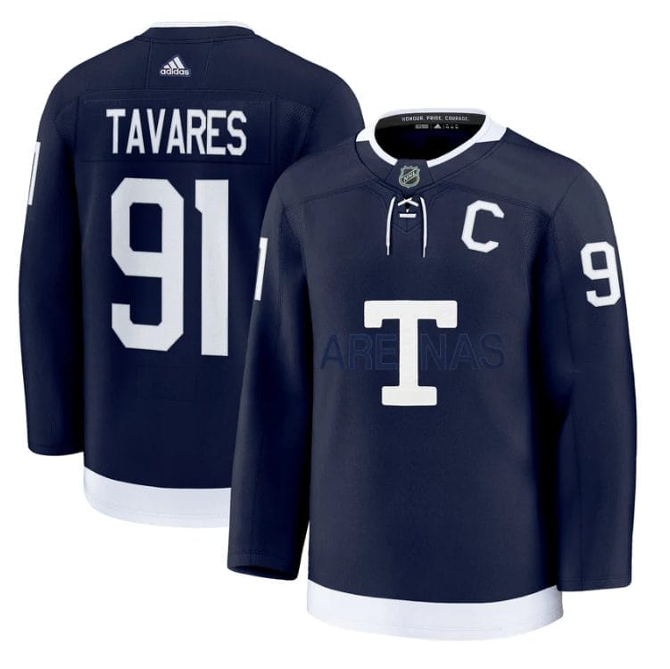 John Tavares Jersey #91 Toronto Maple Leafs Timeless Stitched - Image 3