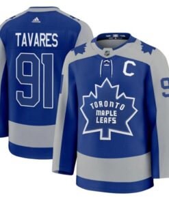 John Tavares Jersey 91 Toronto Maple Leafs Timeless Stitched Reverse Retro