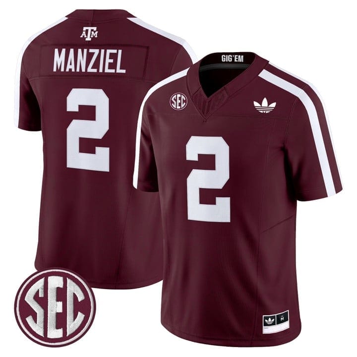 Johnny Manziel Jersey #2 Texas A&M Aggies 2025 Vapor V2 Stitched - Image 5