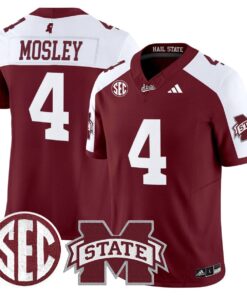 Jordan Mosley Jersey 4 Mississippi State Bulldogs Dark Mode Stitched Maroon Alter fe1bad97 494b 4fd4 a7eb 7bbefe1aff30