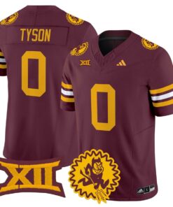 Jordyn Tyson Jersey 0 Arizona State Sun Devils 1975 Throwback Stitched Maroon bb730332 f60e 43c6 a8bb fb95620b4a41