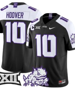 Josh Hoover Jersey 10 TCU Horned Frogs 2025 Vapor Limited Stitched Black Alter e7fae5e2 865e 4fef 8cd2 90b081f76a93