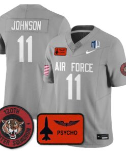 Josh Johnson Jersey 11 Air Force 2025 Honor F 16 Stitched 120th Fighter