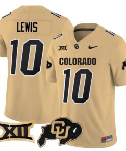 Julian Lewis Jersey 10 Colorado Buffaloes 2025 Vapor Limited Stitched Gold c5de05fa 0590 4588 998f 085f59e40725