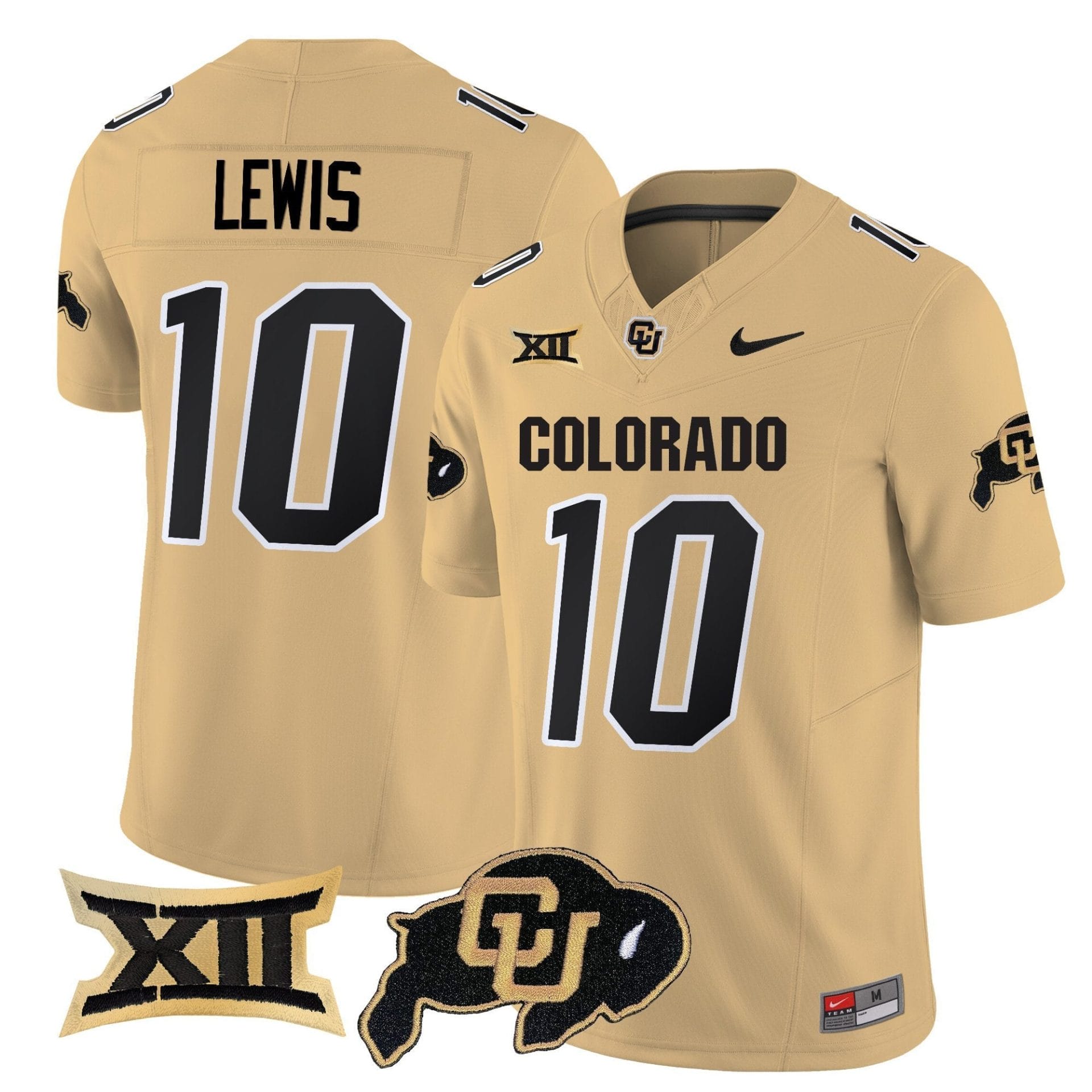 Julian Lewis Jersey #10 Colorado Buffaloes 2025 Vapor Limited Stitched - Image 3