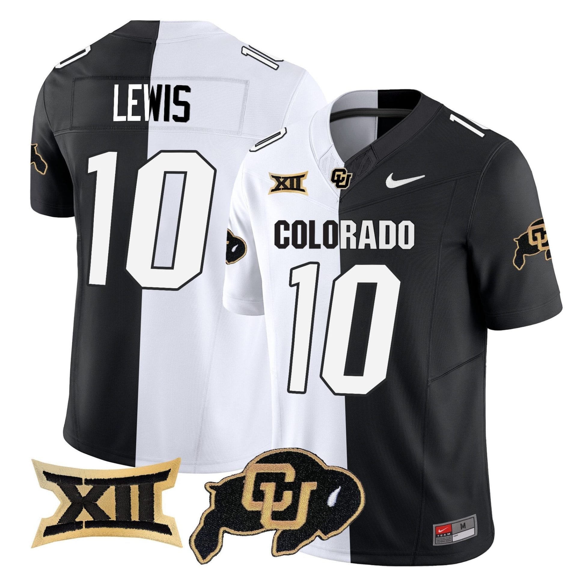 Julian Lewis Jersey #10 Colorado Buffaloes 2025 Vapor Limited Stitched - Image 5