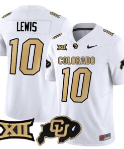 Alternative view of Julian Lewis Jersey #10 Colorado Buffaloes 2025 Vapor Limited Stitched
