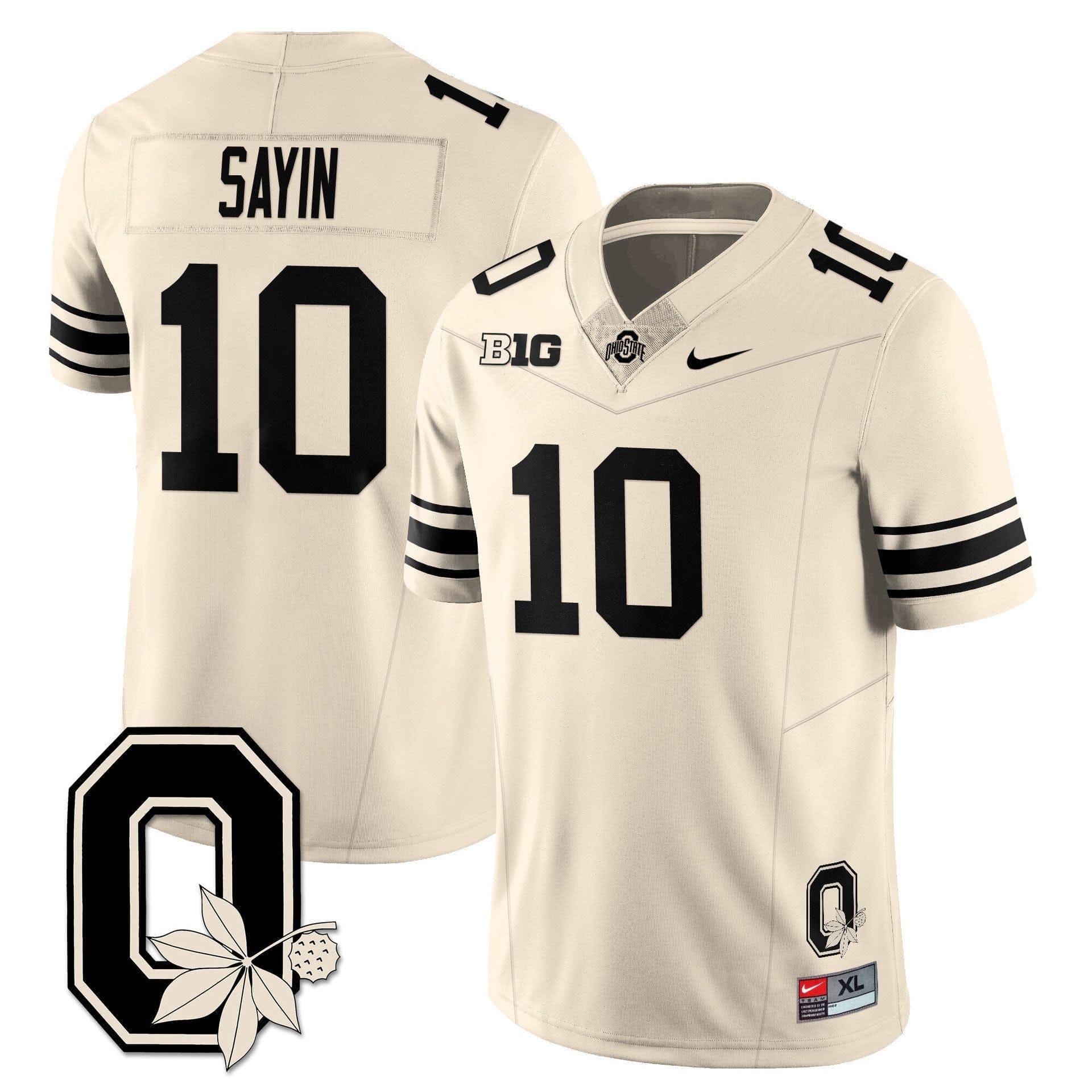 Julian Sayin Jersey #10 Ohio State Buckeyes 2025 Limited Stitched - Image 2