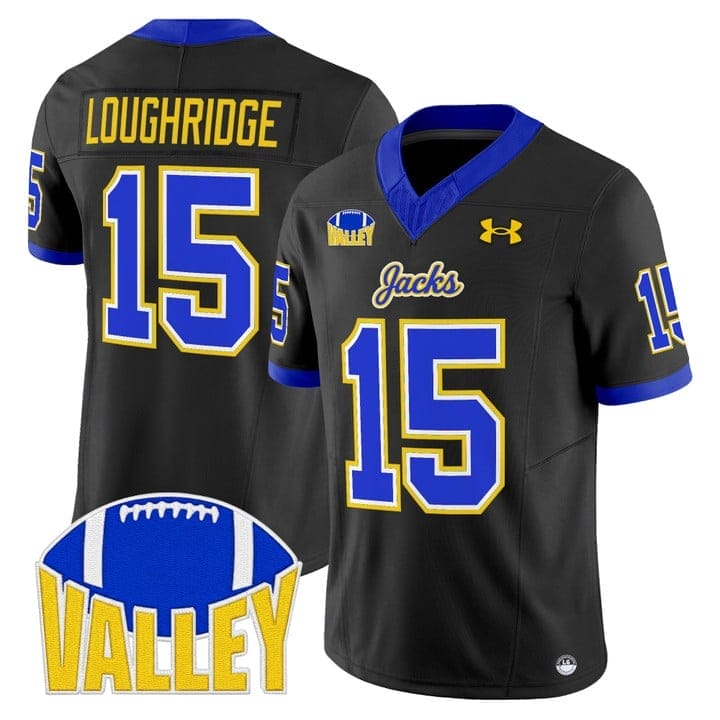 Julius Loughridge Jersey #15 South Dakota State Jackrabbits 2025