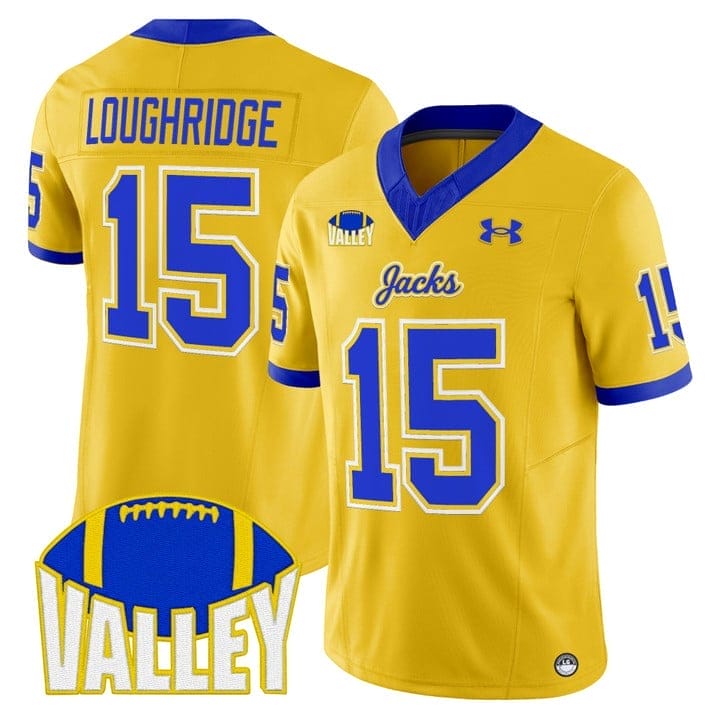 Julius Loughridge Jersey #15 South Dakota State Jackrabbits 2025 - Image 5