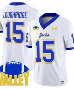 Julius Loughridge Jersey 15 South Dakota State Jackrabbits 2025 Stitched White bf50c3a1 1f84 4013 96c8 88f206203fe8