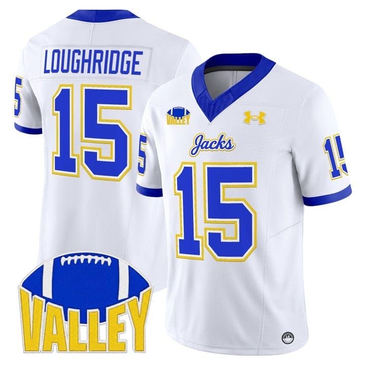 Julius Loughridge Jersey #15 South Dakota State Jackrabbits 2025 - Image 2