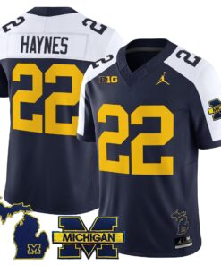 Justice Haynes Jersey 22 Michigan Wolverines 2025 Limited V2 Stitched Navy Alter 20d47893 bf8c 4d5f 927d 6c0108c86cb7