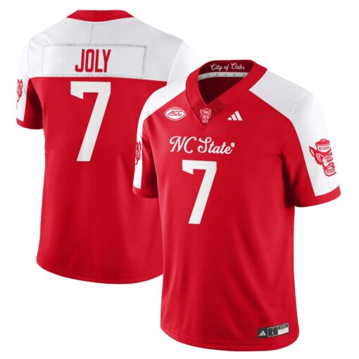 Justin Joly Jersey #7 State Wolfpack City of Oaks Vapor Limited Stitched