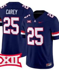 Ka Deem Carey Jersey 25 Arizona Wildcats 2025 Limited Stitched Navy