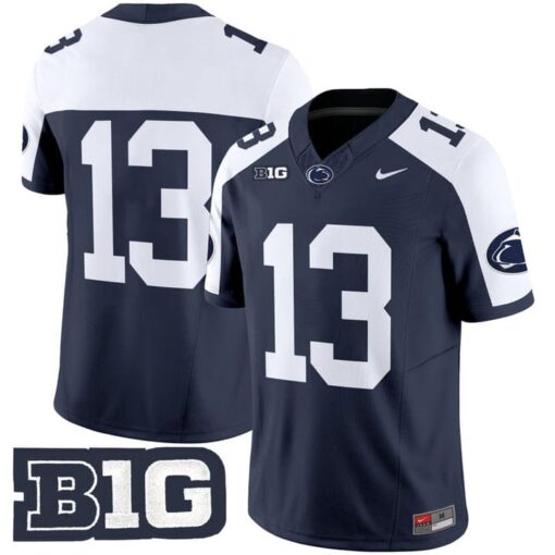 Kaytron Allen Jersey #13 No Name Penn State Nittany Lions 2025 Stitched - Image 3