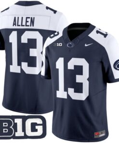 Kaytron Allen Jersey 13 Penn State Limited 2025 Stitched Navy Alternate
