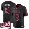 Keali i Ah Yat Jersey 8 Montana Grizzlies 2025 Vapor Limited Stitched Black d512bcd7 f25b 4954 b088 45994be4c41b