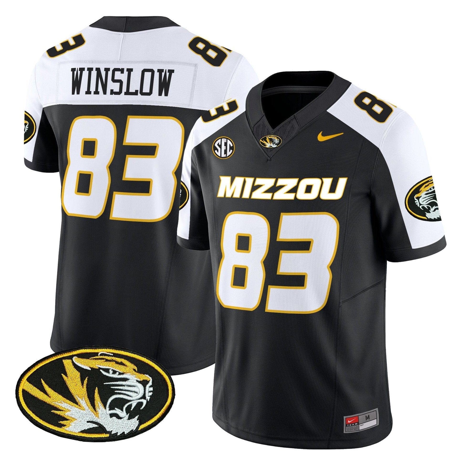 Kellen Winslow Jersey #83 Missouri Tigers 2025 Vapor Limited Stitched - Image 3