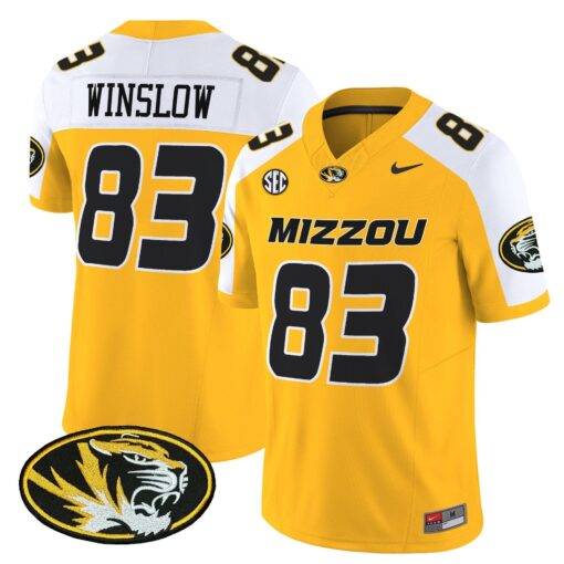 Kellen Winslow Jersey #83 Missouri Tigers 2025 Vapor Limited Stitched - Image 4