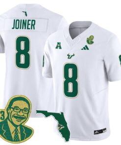 Kelley Joiner Jersey 8 South Florida Bulls Lee Roy Selmon Legacy Stitched White