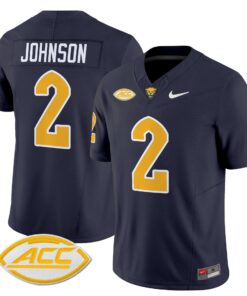 Kenny Johnson Jersey 2 Pittsburgh Panthers 2025 Limited Stitched Navy 17f26d20 f2e3 4c98 9ac0 94ecc430b115