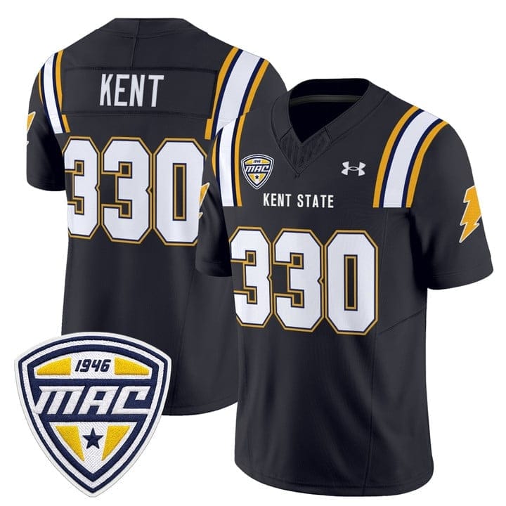 Kent Jersey #330 Kent State Golden Flashes 2025 Limited Stitched