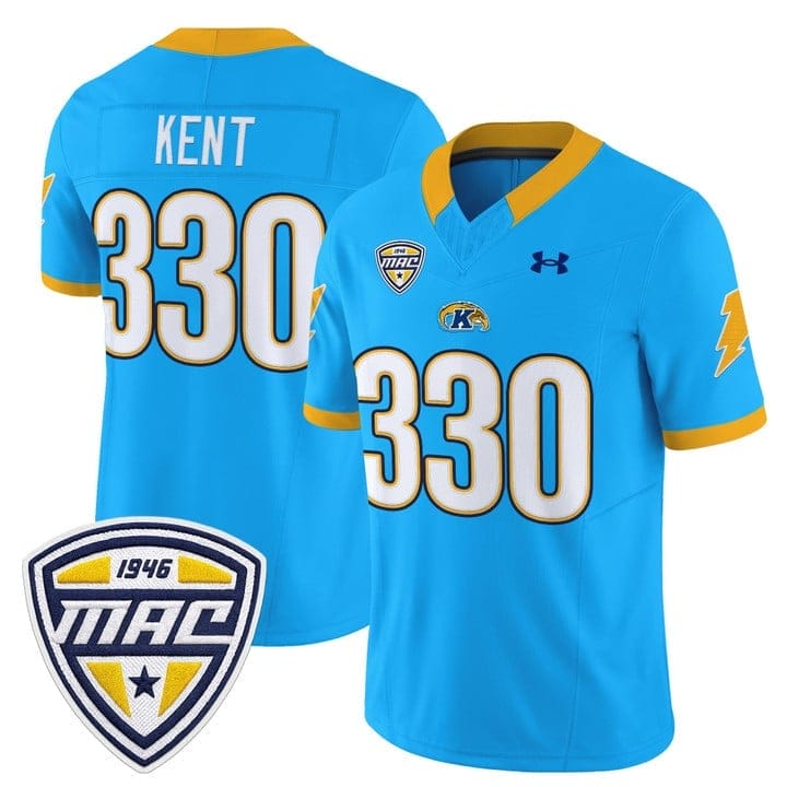 Kent Jersey #330 Kent State Golden Flashes 2025 Limited Stitched - Image 3