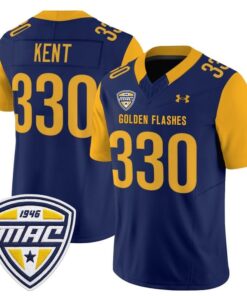 Kent Jersey 330 Kent State Golden Flashes 2025 Limited Stitched Navy