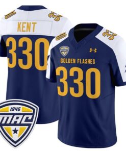 Kent Jersey 330 Kent State Golden Flashes 2025 Limited Stitched Navy Alter