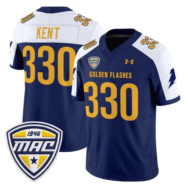 Kent Jersey #330 Kent State Golden Flashes 2025 Limited Stitched - Image 4