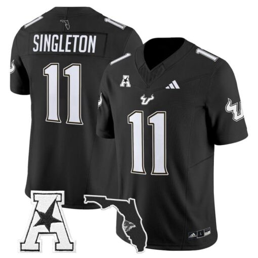Keshaun Singleton Jersey #11 South Florida Bulls 2025 Limited Stitched