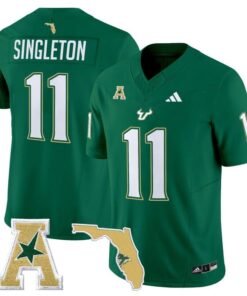Keshaun Singleton Jersey 11 South Florida Bulls 2025 Limited Stitched Green 6289088f d893 4ea8 86e3 1409cddf9d61