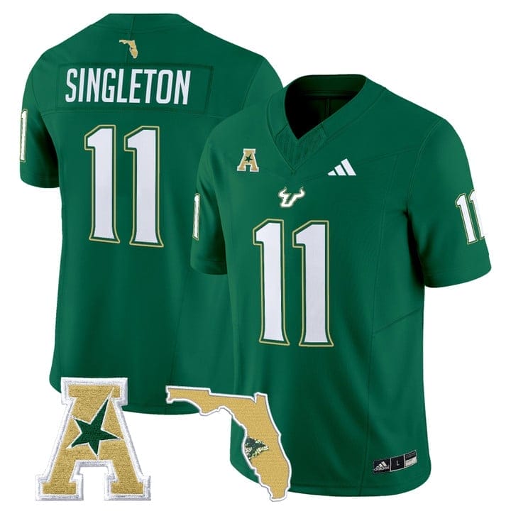 Keshaun Singleton Jersey #11 South Florida Bulls 2025 Limited Stitched - Image 4
