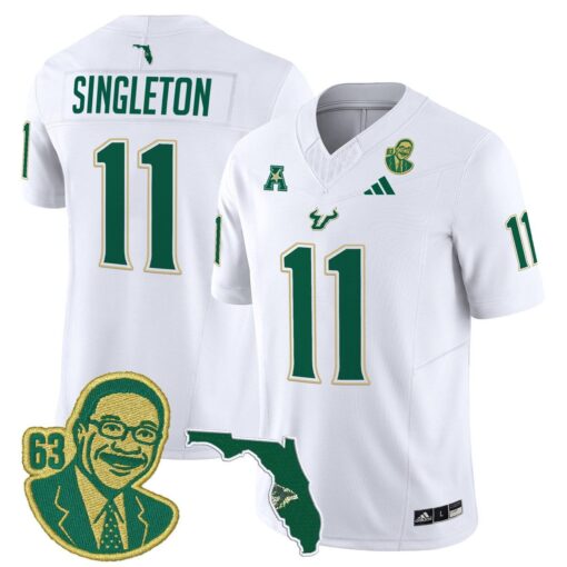 Keshaun Singleton Jersey #11 South Florida Bulls Lee Roy Selmon Legacy - Image 2