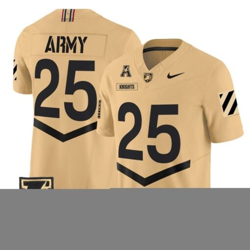 Knights Jersey #25 Army Black Knights 2025 Vapor Limited Stitched - Image 5