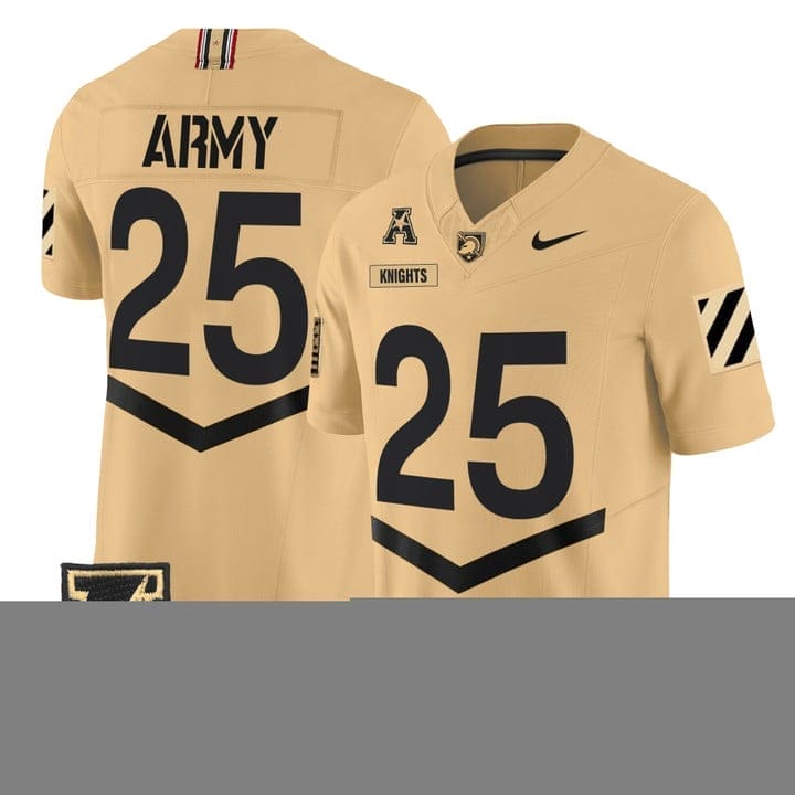 Knights Jersey #25 Army Black Knights 2025 Vapor Limited Stitched - Image 4